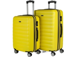 Conjunto de Malas de Viagem ITACA ABS Extensível Amarelo (170 L)