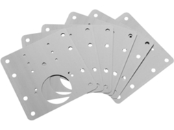 Kit De Reparo Armário Com Placa Fixação Em Aço Para Portas Cozinha.