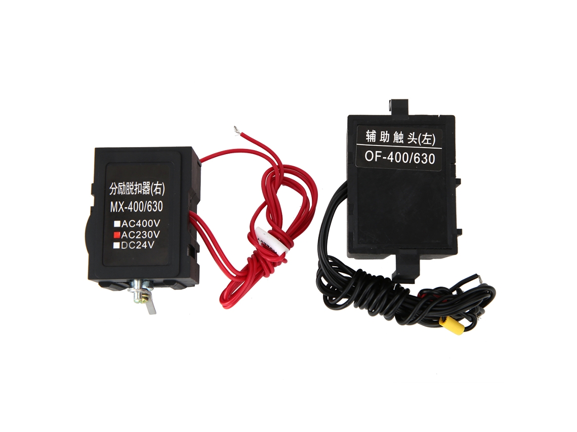 Acessórios para interruptor de circuito cdm3 mx+of: contato auxiliar, desatador, alarme | S/MARCA
