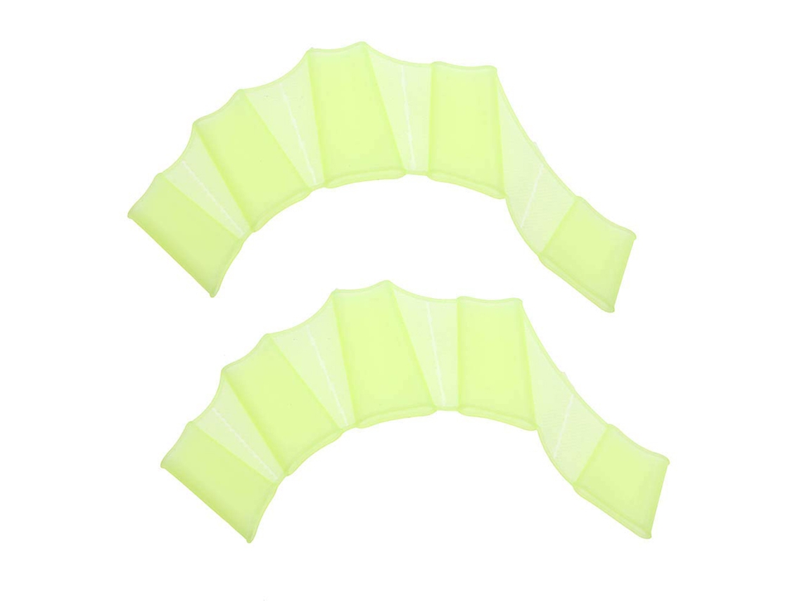 Luvas de Silicone com Aletas para Natação e Mergulho Treinamento