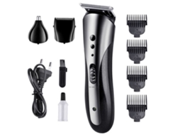 Barbeador elétrico multifuncional aparador de cabelo masculino feminino barba profissional nariz rosto corpo com fio maiô recarregável TECH DISCOUNT