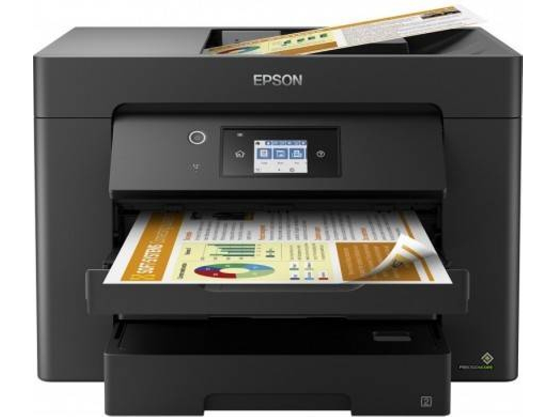 Impressora EPSON A3 WorkForce WF-7830DTWF (Multifunções - Jato de Tinta - Wi-Fi)