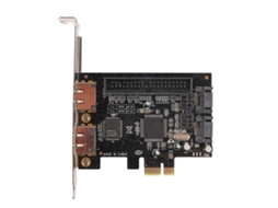 Placa Adaptadora Pcie Para Sata Esata Ide Conversor De Rede Hardware De Computador