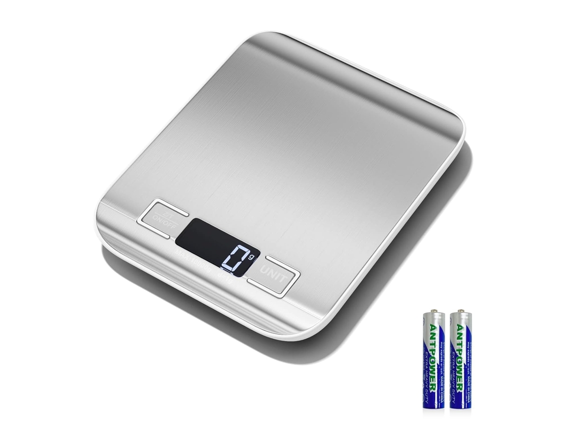 Balança de Cozinha com Visor Lcd 5000 G/1 G AQUAFORGE