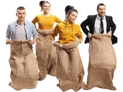 Bolsa De Lona 50x70cm Para Uso Externo, Ideal Para Crianças, Adultos, Churrascos E Festas Em Família Gokoco