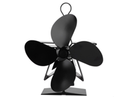 Ventilador Estufa Econômico Metal 4 Lâminas Ecológico