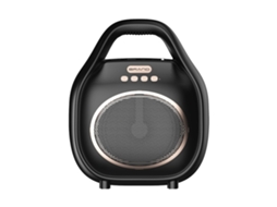 Coluna Sem Fio Porta para Karaoke Audio Subwoofer