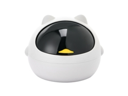 Lixeira Criativa Plástica Mini para Escritório com Design Compacto S/MARCA