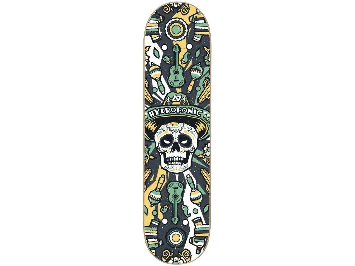 Skate HYDROPONIC Mexican Skull 2
