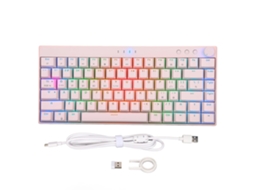 Teclado Numérico Inalámbrico con Panel Táctil, 22 Teclas, Bluetooth 4.2, 2.4G, USB-C, 500mAh | S/MARCA