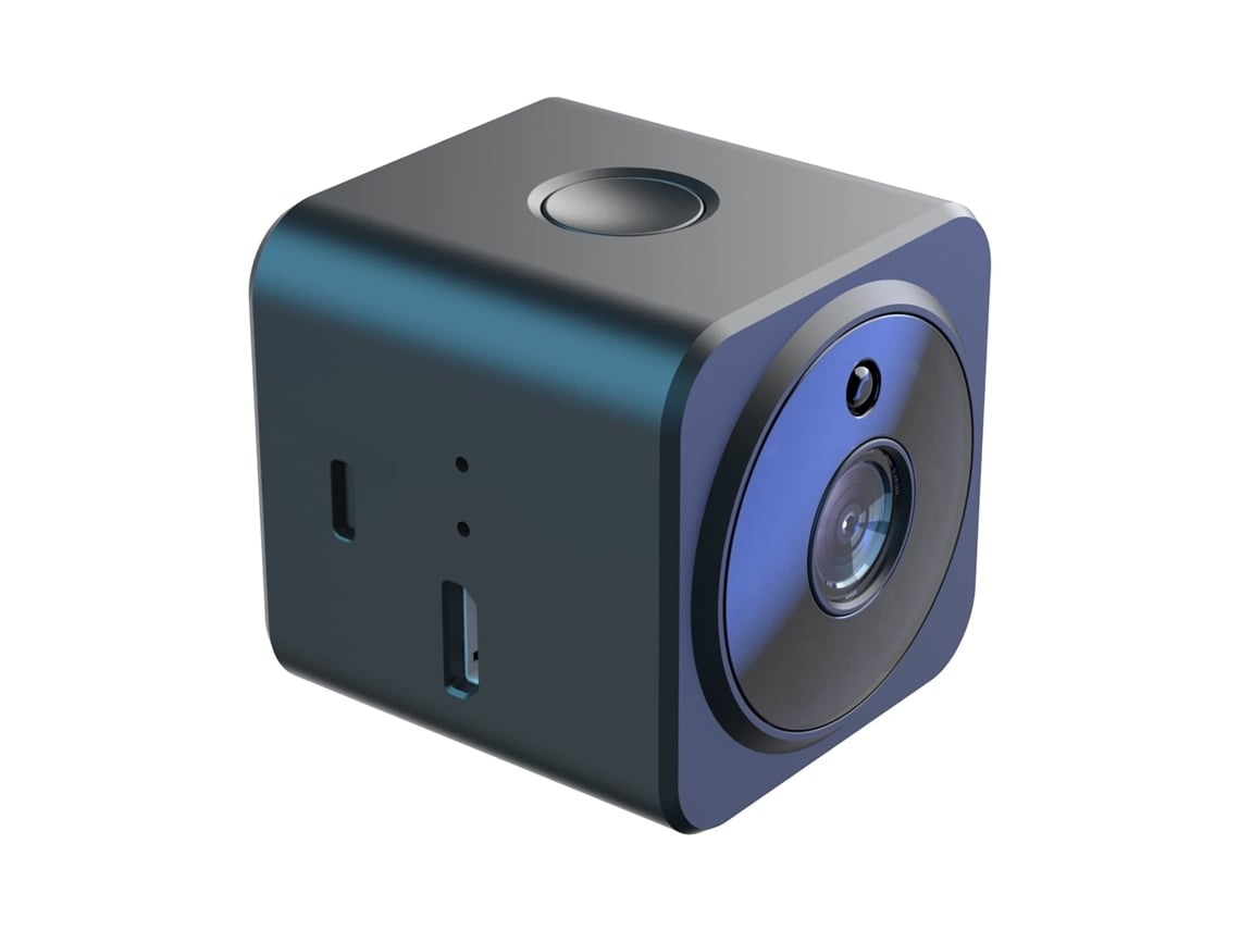Mini Câmera de Segurança Sem Fio Hd 1080p Wifi Cam Pequena Câmera Inteligente para Segurança Doméstica Micro Câmera com Intercomunicador USHION