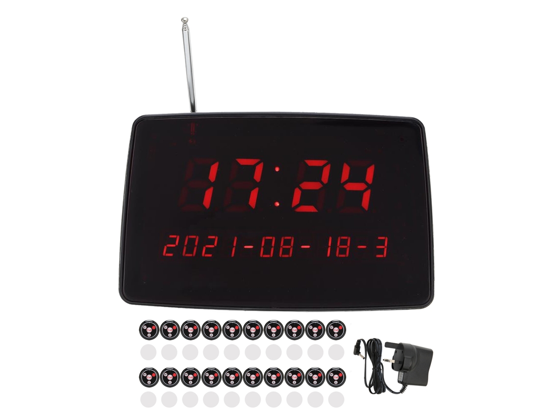 Sistema De Pager Para Restaurante 20 Pagers Sem Fio Coaster Pager Para Restaurantes, Hotéis E Bares