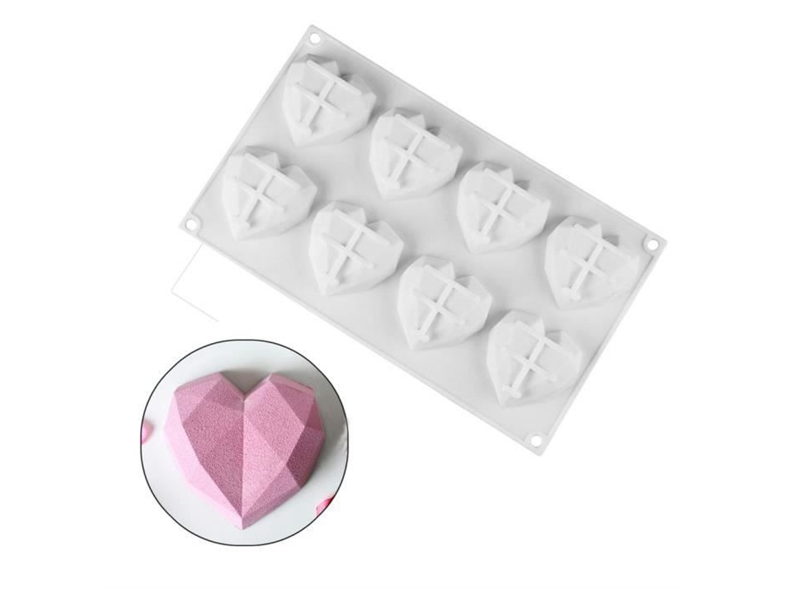 Xm3666-1933 e Forma de Coração Molde de Silicone Moldes de Bolo de Natal Cupcake Assadeira Molde Muffin Bolo Chocot VOLIBEAR