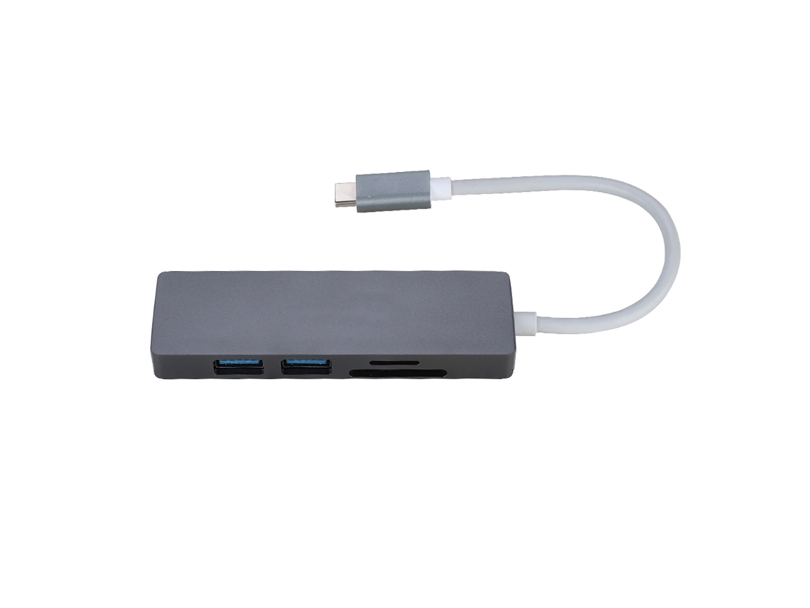 Estação de Docking EOOCOO com HDMI e leitor de cartões