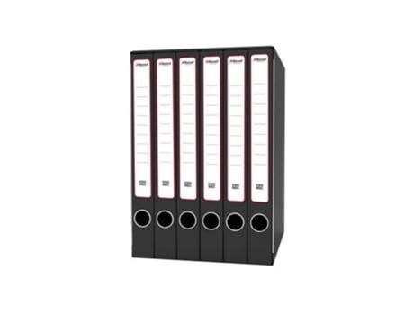 Pasta de papelão KING MEC Gkm6300 A4 preta