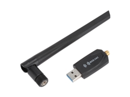 Placa De Rede Sem Fio Usb 3.0 De 1200m De Banda Dupla Adaptador Receptor Wifi Sem Driver