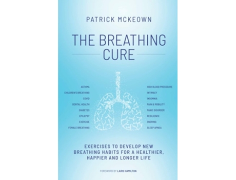 Livro The Breathing Cure de Patrick McKeown (Inglês)