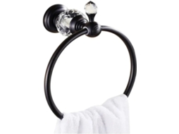 Suporte Para Toalhas De Banheiro Cromado Com Argolas, Acessórios Bar,