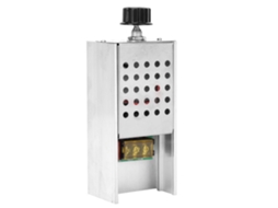 Regulador De Tensão Ac Scr 6000w 220v Com Shell Para Controle De Velocidade E Iluminação
