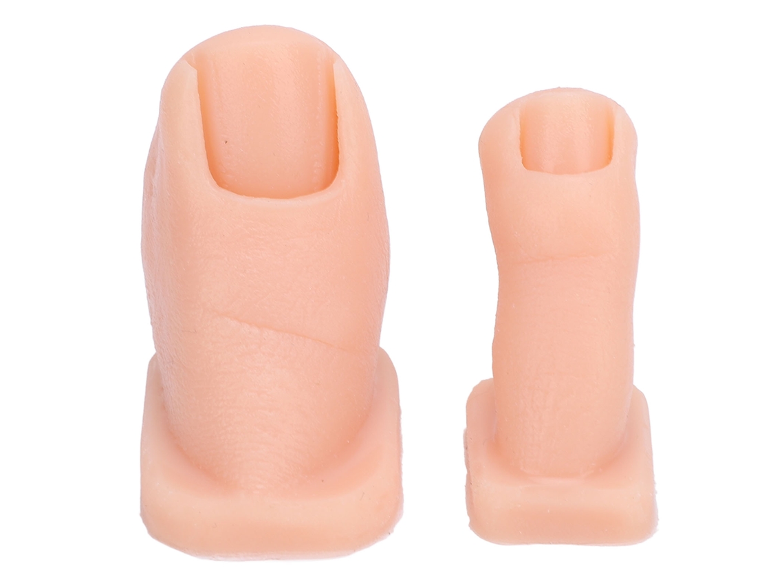 Modelo De Dedos De Pie Para Practicar Manicura Uñas Artísticas Silicona Simulación Pintura Uñas Para Salones Y Instituciones