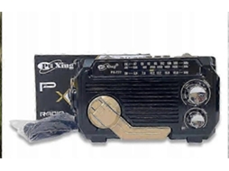 Bateria De Rádio Am, Fm Pu Xing Px 777 Solar