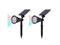 Unidades Luzes Solares Exteriores Led Para Iluminação De Jardim E Terraço