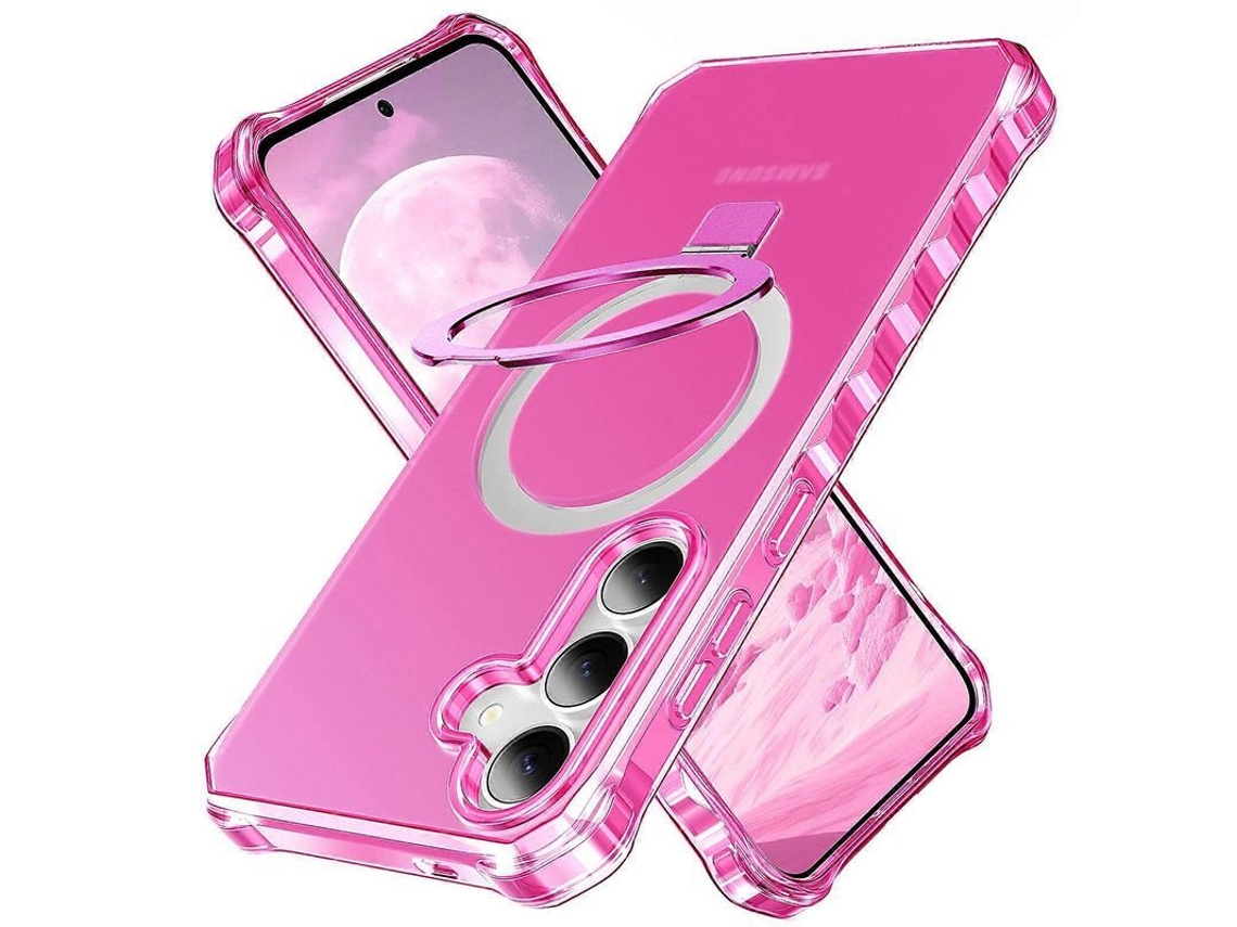 Capa Compatível com Samsung Galaxy S24 com Suporte Magnético S/MARCA