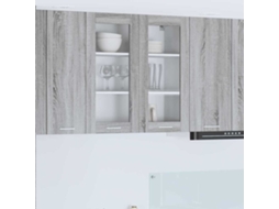 Vidaxl Armário Suspenso Cinza Sonoma 80 X 31 X 80 Cm