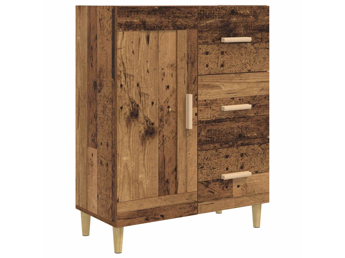 Vidaxl Buffet Madeira Antiga 69,5 X 34 X 90 Cm Derivados De Madeira