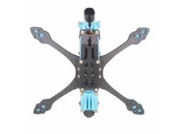 Vermelho Hskrc Mak5 225mm Eixos 5mm Espessura Braço Kit Frame Tipo X 5" Compatível Dji O3 Air para Drone Rc Fpv Racing MDUG