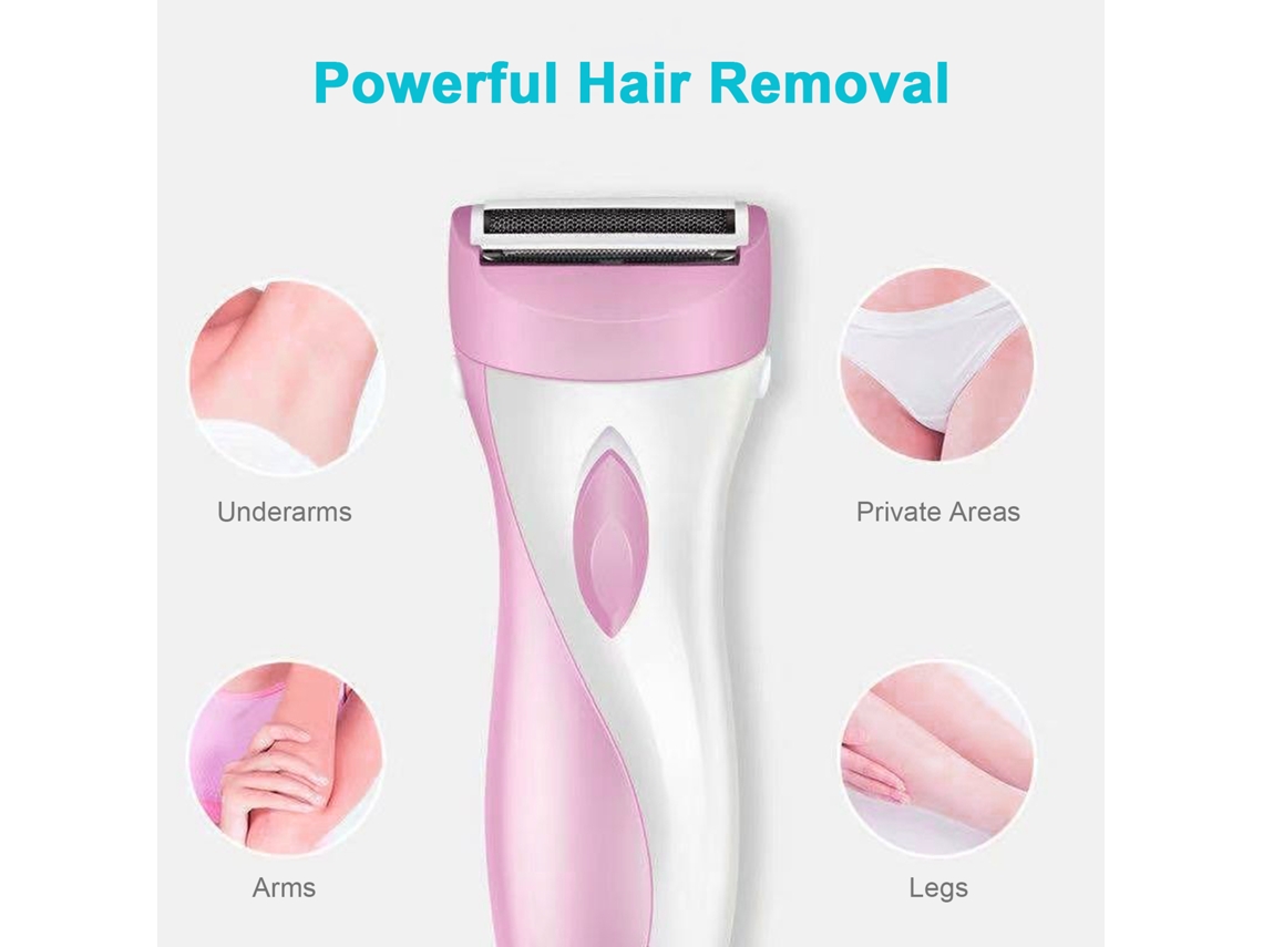 Afeitadora Eléctrica Depiladora Mujer Wet Dry
