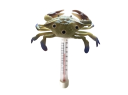 Primerox termômetro Flutuante para Piscina com Design Animado Caranguejo/sapo/polvo/mão