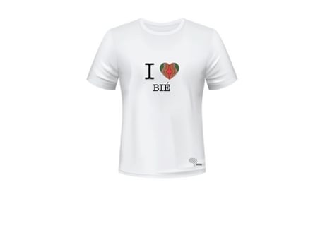 T-shirt Unissexo MESSU I Love Bie XXL
