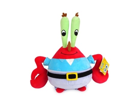 Peluche BOJACK Spongebob Squarepants,Captain Eugene H. Armor Abs Krabs?38Cm? (38 cm - Idade Mínima Recomendada: 7 anos)