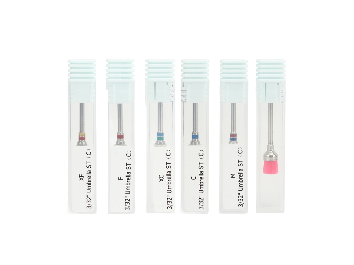 6pcs Brocas De Dremel Para Unhas Cerâmica Aço Inoxidável Cabeças De Polimento Remoção De Pele Morta
