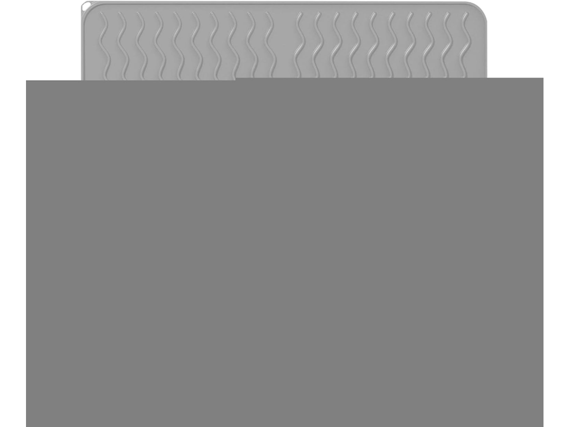Tapete De Silicone Para Secagem Em Bancada Cozinha | Antiderrapante Base Com Drenagem Ideal Cozinheiros, Padeiros E