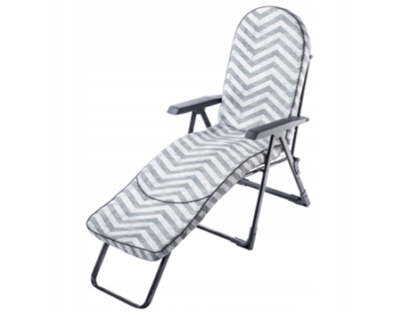 Tumbona De Jardín, Silla De Playa Plegable, Tumbona Turística, Terraza Ajustable Kadax