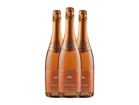 Espumante rosé CHAPIN & LANDAIS Louis Vernant Rosé Cabernet Franc Brut Crémant de Loire (0.75 L - 3 Unidades)