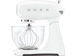 Batedeira com Taça SMEG Anni 50 SMF13WHEU (4.8 L - 800 W - 6 acessórios)