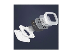 Conjunto De 6 Mini Termômetros E Higrômetros Digitais Para Ambientes Internos Com Visor Lcd E Sensor De Temperatura.