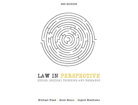 Livro Law in Perspective Ethics Critical Thinking and Research de Michael Head Scott Mann Ingrid Matthews (Inglês)