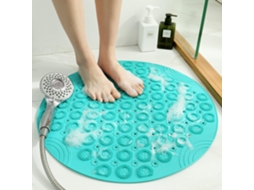 Tapete Antiderrapante De Pvc Para Chuveiro De Banheiro, Redondo, 55 Cm, Para Banheiro, Tapete Para Piso De Chuveiro Doméstico
