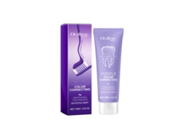 Creme Dental Branqueador para Dentes Brilhantes e Mais Brancos LAXISCREED