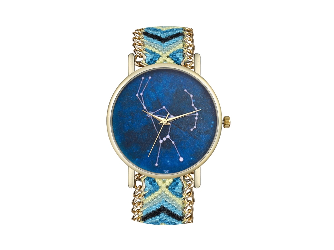 Reloj Casual De Moda Unisex Con Cuerda De Lana De Cuarzo Zhoulianfa