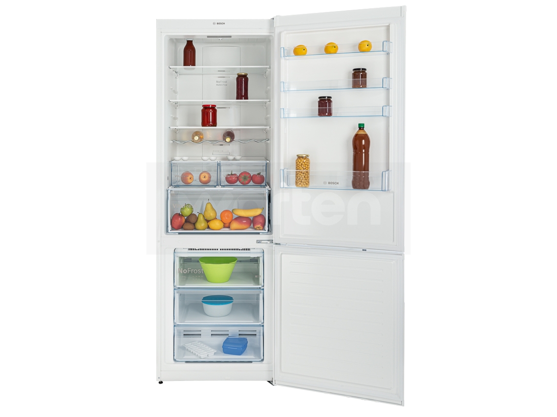 Frigorífico Combinado BOSCH KGN49XWEA (No Frost - 203 cm - 438 L - Branco)