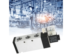 Válvula Solenoide 2 Posições 5 Vias Laxiscreed Para Controle Eletromagnético, Compatível Airtac