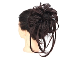 Peça De Cabelo Em Coque Bagunçado Extensão Ondulada E Crespo Para Penteados Soltos Femininos Outro