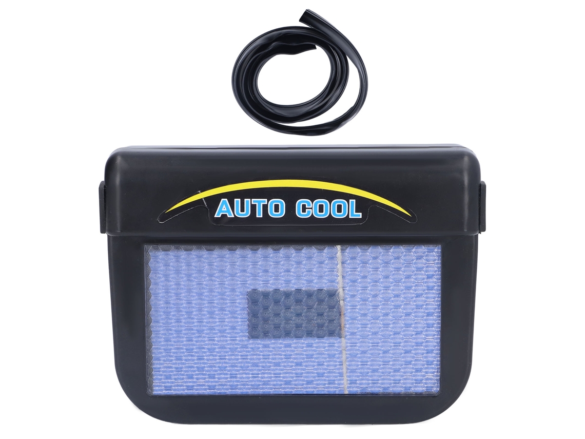Exaustor Solar para Carro Ecológico Econômico Instalação Fácil Ventilador de Resfriamento Automóvel | S/MARCA