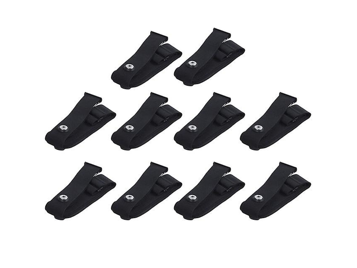 Pacote Com 10 Cintas Peitorais Para Monitor Cardíaco Sem Fio Polar Wahoo Garmin Sports Jinyubo Store