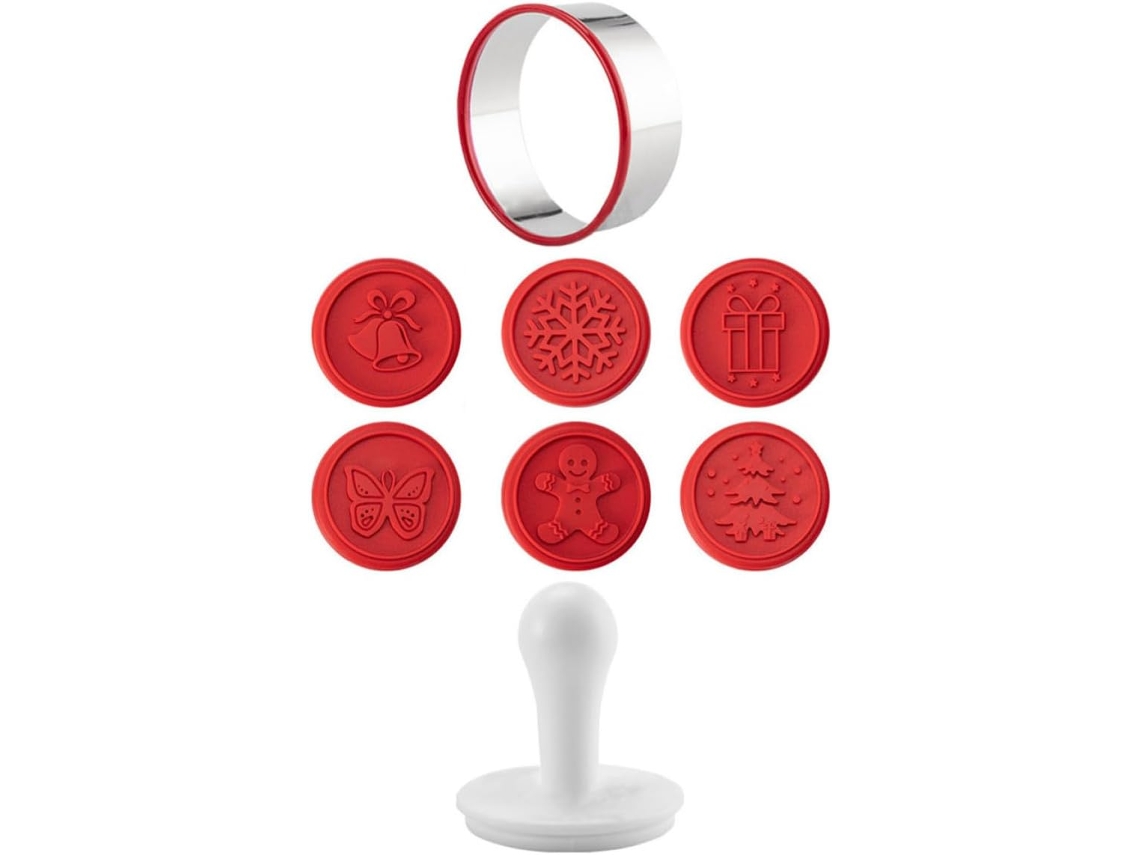 Molde De Silicone Para Biscoitos, Natal, Silicone, Para Massas E Doces